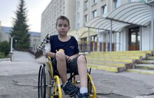 Фото 5: Двоє братиків з Одещини, які ледь вціліли від ракетного обстрілу росіян, поїхали до Австрії на реабілітацію