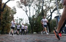 Фото 13: У центрі Львова провели забіг у вишиванках