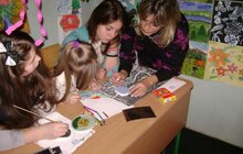 Фото 3: Майстер-клас із виготовлення новорічних прикрас в УДЮМК Франківського району