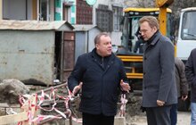 Фото 1: На Сихові прокладають нову теплотрасу 