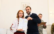 Фото 48: У Львові нагородили 230 учнів-волонтерів, що допомагали ЗСУ і переселенцям