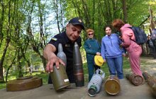 Фото 9: Як діяти, коли бачиш вибухівку: у Львові провели навчання для переселенців