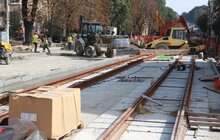 Фото 12: На вул. Личаківській триває капітальна реконструкція дорожнього покриття