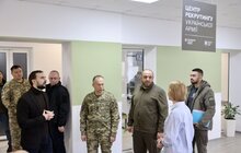 Фото 6: Центр рекрутингу української армії, який перший в Україні відкрили у Львові, відвідали Міністр оборони та Головнокомандувач ЗСУ
