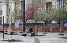 Фото 18: На площі Двірцевій облаштовують новий фонтан