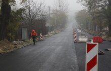 Фото 6: Сьогодні на вул. Личаківській дали змогу проїзду транспорту, однак з організацією реверсивного руху на ділянці від вул. Букової до «Ензиму»