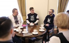 Фото 8: Зустріч мера Львова з поважними гостями урочистого відкриття МолоДвіжЦентр. Львів