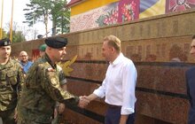Фото 10: Сьогодні на плацу Національної академії сухопутних військ імені гетьмана Петра Сагайдачного Військову присягу на вірність українському народові склали близько 500 першокурсників