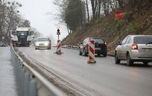 Фото 17: Сьогодні на вул. Личаківській дали змогу проїзду транспорту, однак з організацією реверсивного руху на ділянці від вул. Букової до «Ензиму»