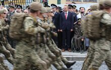 Фото 45: У Львові на найбільшому флагштоку урочисто підняли прапор України