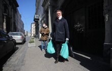 Фото 21: У Львові потребуючих осіб безкоштовно забезпечують продуктовими наборами