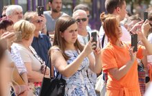 Фото 3: Львову урочисто вручили Почесний прапор Призу Європи