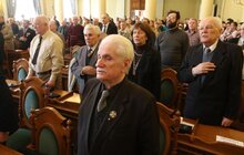 Фото 4: У Львові урочисто відзначили 28-му річницю підняття синьо-жовтого стягу над Ратушею