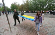 Фото 5: У ліцеї «Львівський» відбувся урочистий захід з нагоди підняття прапора «В єдності наша сила»