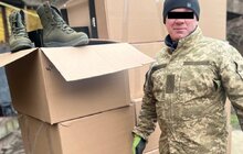 Фото 4: Львів передав військовим ще одну партію зимового взуття