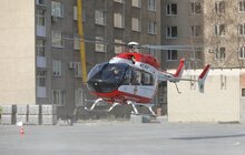 Фото 4: Пацієнтку з Турки доставили у львівську лікарню гвинтокрилом 
