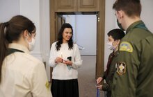 Фото 23: Львівські пластуни урочисто передали Вифлеємський вогонь миру місту
