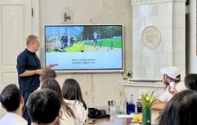 Фото 2: Роль міста, реабілітація ветеранів та Європейський Союз: що розпитували мера Львова студенти та випускники американських вишів