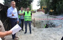 Фото 6: На вулицях Ялівець — Букова тривають роботи з каналізування