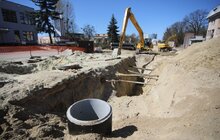 Фото 23: На вул. Шевченка тривають роботи з облаштування квазікільця