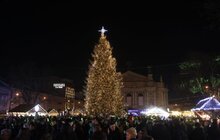 Фото 20: У Львові урочисто відкрили головну святкову ялинку міста