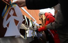 Фото 7: На Меморіалі пам’яті Героїв Небесної Сотні провели акцію «Ангели пам’яті»
