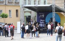 Фото 4: В центрі Львова на сцені Leopolis Jazz Fest відомі музиканти