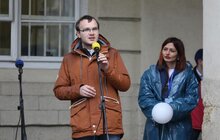Фото 3: У Львові на площі Ринок організували акцію на підтримку людей, хворих на легеневу гіпертензію