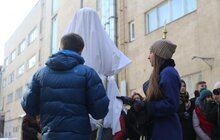 Фото 1: У Львові встановили погруддя Герою Небесної Сотні Ігорю Костенку