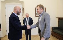 Фото 1: Перший візит нового мера Вроцлава — до Львова: домовлено про спільні освітні, культурні та спортивні проекти між Львовом та Вроцлавом