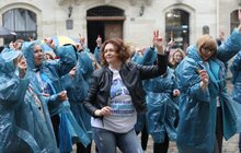 Фото 11: У Львові на площі Ринок організували акцію на підтримку людей, хворих на легеневу гіпертензію