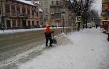 Фото 14: Після обіду буде здійснено повторний виїзд снігоочисної техніки на вулиці міста