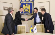 Фото 5: ЛКП «Львівелектротранс» підписало кредитний договір з ЄБРР щодо закупівлі 50 нових тролейбусів