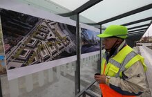Фото 6: Триває завершальний етап реконструкції пл. Двірцевої: облаштовують сквер та фонтан