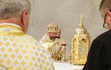 Фото 34: Глава УГКЦ Блаженніший Святослав у співслужінні з єпископами Синоду УГКЦ освятив унікальний храм Софії-Премудрості Божої
