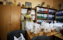 Фото 6: У Львові до Великодня для людей у потребі закупили продуктові набори