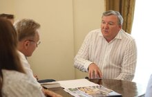 Фото 9: Мер обговорив із Минксом Гавейном перебіг підготовки до реалізації проєкту ІТ-парку у Львові