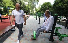 Фото 9: На вул. І.Франка збудували новий дитячо-спортивний майданчик для львів’ян різного віку