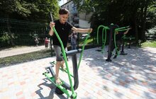 Фото 14: На вул. І.Франка збудували новий дитячо-спортивний майданчик для львів’ян різного віку
