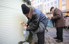 Фото 17: На Богоявлення у центрі Львова духовенство усіх християнських конфесій освятило воду