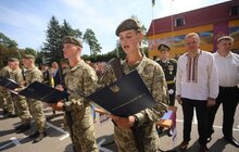 Фото 10: Першокурсники Національної академії сухопутних військ присягнули на вірність українському народові