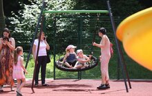 Фото 15: На вул. І.Франка збудували новий дитячо-спортивний майданчик для львів’ян різного віку