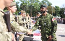 Фото 14: Першокурсники Національної академії сухопутних військ присягнули на вірність українському народові