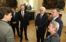 Фото 3: Президент Німеччини Франк-Вальтер Штайнмаєр зустрівся з керівництвом міста та області