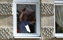 Фото 9: Нічна атака на Львів: одна людина загинула, троє — в лікарні, у місті — руйнування (відео)