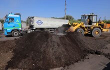Фото 23: ЛКП «Зелене місто» передало близько 80 тонн компосту, який використають як добриво для озимих культур