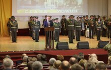 Фото 14: Мер Львова привітав військових з нагоди Дня Захисника України