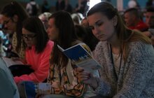 Фото 13: Сьогодні у Львові відбулась перша спільна молитва паломників ТЕЗЕ