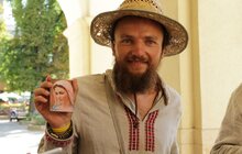 Фото 7: До Львова завітали відомі українські мандрівники, які пішки йдуть з Ужгорода до Харкова
