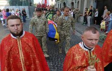 Фото 14: У Львові перепоховали українця, який загинув під час російсько-грузинської війни